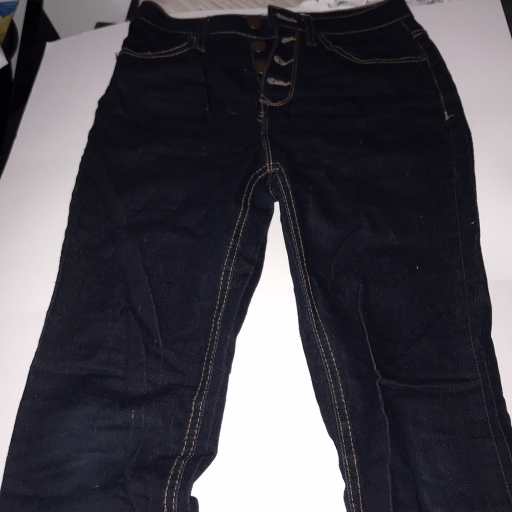 cute dark blue jeans